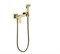Гигиенический душ с настенным смесителем Grocenberg Gb101N-MG золото матовое - фото 229780