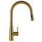 Смеситель для кухни с выдвижной лейкой Raiber Premium Graceful RPG-011 матовое золото 42515