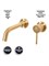 Комплект для ванной Grocenberg SET 5 бронза 42561