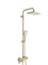 Душевая система с термостатом GAPPO G2491-3 золотой сатин 42467