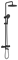 Душевая система с термостатом Raglo R20.26.06 черная матовая - фото 235607