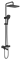 Душевая система с термостатом Raglo R22.26.06 черная матовая - фото 235671