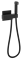 Гигиенический душ скрытого монтажа с термостатом Raglo R24.56.06 черный матовый - фото 235693