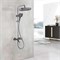 Душевая система с термостатом ALMAes Deivon SDI-1836 оружейная сталь 43449 - фото 238344