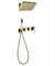 Душевая система скрытого монтажа Grocenberg GB5030MG золото матовое 43429