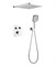 Душевая система скрытого монтажа с термостатом Grocenberg GB5040CR хром 43479