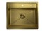стальная кухонная мойка Granula KITCHEN SPACE KS-6051 золотой сатин 43632