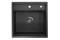 стальная кухонная мойка Granula KITCHEN SPACE KS-5051 черная матовая 43643