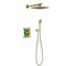 Душевая система скрытого монтажа с термостатом Timo Petruma SX-5059/17SM Золото матовое 41325