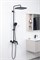 Душевая система со смесителем GAPPO G28 G2428-6 черная матовая 43996