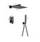 Душевая система скрытого монтажа Santarinio SB-200602 черная матовая 39919