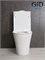 Напольный унитаз белый безободковый микролифт дюропласт Gid Tn2124 44549
