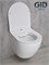 Безободковый подвесной унитаз микролифт дюропласт Gid Tr2198 44564
