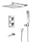Душевая система скрытого монтажа с термостатом KAISER Sonat 34577 29352