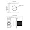 Смеситель скрытого монтажа для ванны с душем Wasserkraft Tauber A6451.296.298.275.100.276 никель 44819