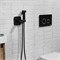 Гигиенический душ скрытого монтажа WasserKraft Nuthe 9138 черный матовый 44831