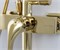 Душевая система со смесителем Wasserkraft  Sauer A171.256.207.PG глянцевое золото 44876