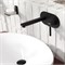 Смеситель для раковины скрытого монтажа WasserKraft Gollach 3330 черный матовый 44891