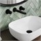 Смеситель для раковины скрытого монтажа WasserKraft Fulda 5245 черный матовый 44907