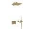Душевая система скрытого монтажа с термостатом WasserKraft Thermo A5558.180.198.285.194.286.174  золото матовое 44940