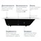 Ванна чугунная BYON B13 MAXI 180x80x45 22572