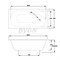 Ванна чугунная BYON B13 MAXI 180x80x45 22572
