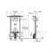 Инсталляция для унитаза AlcaPlast Jadroмodul A102/1200 A102/1200