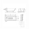 Чугунная ванна Roca Continental 170х70 без противоскол. покрытия 21290100R Испания 21290100R