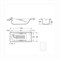 Ванна стальная Roca Princess N 170х70 2209E0000, с отверстиями для ручек Испания 2209E0000