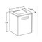 Тумба с раковиной Roca Gap 45 белый ZRU9302735+327477000 ZRU9302735