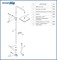 Душевая система Wasserkraft Exter 1601A040 1601A040