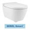 Унитаз подвесной Serel SMART SM25 с крышкой микролифт  SM25 - фото 98629 Унитаз подвесной Serel SMART SM25 с крышкой микролифт  SM25 - фото 98629